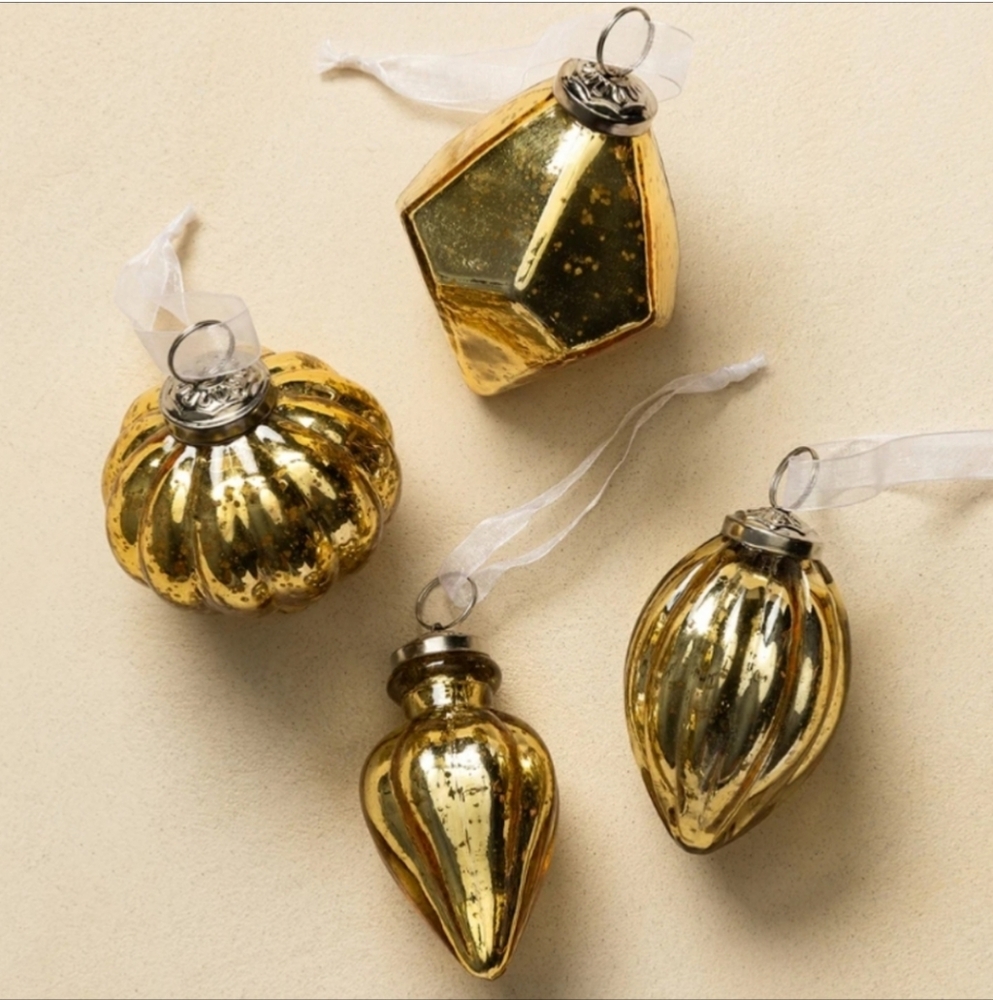 McGee & Co. Mercury Bauble Ornaments